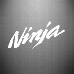 Наклейка Ninja - PrintSalon