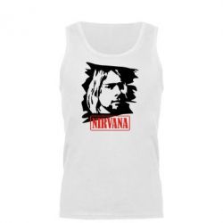 Мужская майка Nirvana Kurt Cobian - PrintSalon