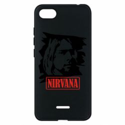 Чехол для Xiaomi Redmi 6A Nirvana Kurt Cobian - PrintSalon