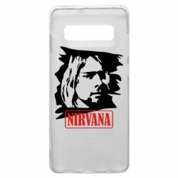 Чехол для Samsung S10+ Nirvana Kurt Cobian - PrintSalon