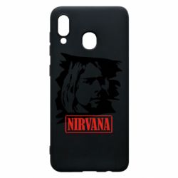 Чехол для Samsung A20 Nirvana Kurt Cobian - PrintSalon