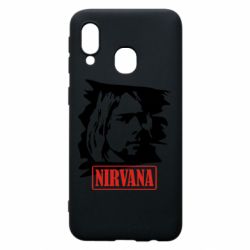 Чехол для Samsung A40 Nirvana Kurt Cobian - PrintSalon