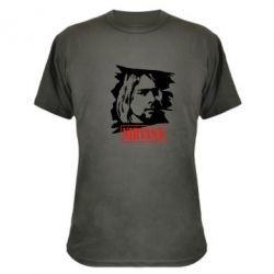 Камуфляжная футболка Nirvana Kurt Cobian - PrintSalon