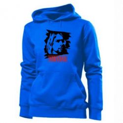 Женское худи Nirvana Kurt Cobian - PrintSalon