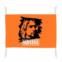 Флаг Nirvana Kurt Cobian - PrintSalon