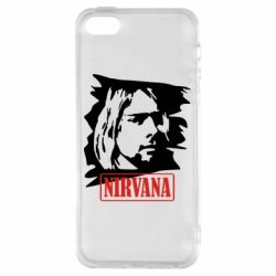 Чехол для iPhone5/5S/SE Nirvana Kurt Cobian - PrintSalon