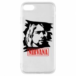 Чехол для iPhone 7 Nirvana Kurt Cobian - PrintSalon