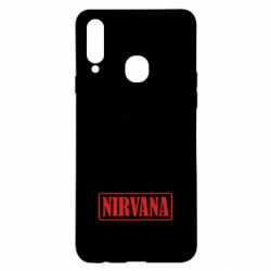 Чехол для Samsung A20s Nirvana Kurt Cobian - PrintSalon
