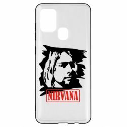Чехол для Samsung A21s Nirvana Kurt Cobian - PrintSalon