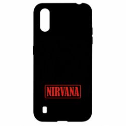 Чохол для Samsung A01 / M01 Nirvana Kurt Cobian