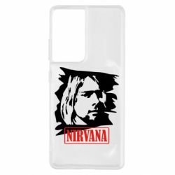 Чохол для Samsung S21 Ultra Nirvana Kurt Cobian