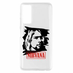 Чехол для Huawei P Smart 2021 Nirvana Kurt Cobian - PrintSalon