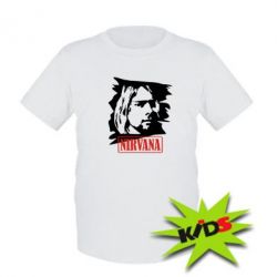 Детская футболка Nirvana Kurt Cobian - PrintSalon