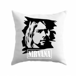 Подушка Nirvana Kurt Cobian - PrintSalon