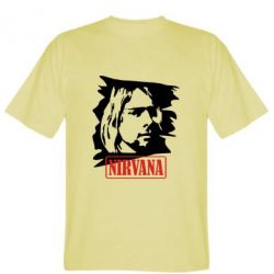 Мужская футболка Stedman Nirvana Kurt Cobian - PrintSalon