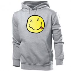 Чоловіче худі Nirvana Logo 3D - PrintSalon