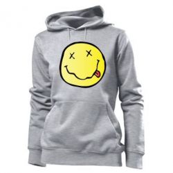 Худі жіноче Nirvana Logo 3D - PrintSalon