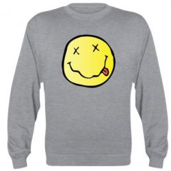 Cвитшот Nirvana Logo 3D-PrintSalon Cвитшот Nirvana Logo 3D