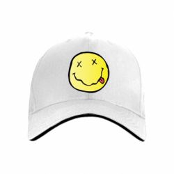 Кепка Nirvana Logo 3D - PrintSalon