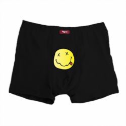 Труси-боксери Nirvana Logo 3D - PrintSalon