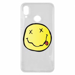 Чохол для Huawei P Smart Plus 2018 Nirvana Logo 3D - PrintSalon