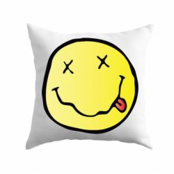 Подушка Nirvana Logo 3D - PrintSalon