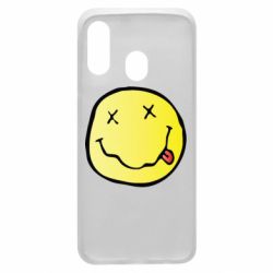 Чохол для Samsung A40 Nirvana Logo 3D - PrintSalon