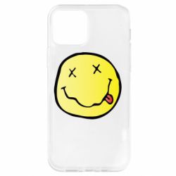 Чохол для iPhone 12 Pro Nirvana Logo 3D - PrintSalon