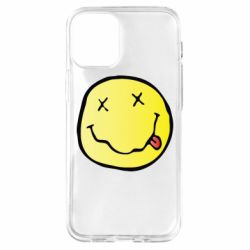 Чохол для iPhone 12 mini Nirvana Logo 3D - PrintSalon