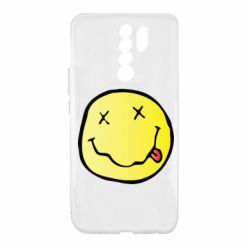 Чохол для Xiaomi Redmi 9 Nirvana Logo 3D - PrintSalon