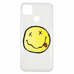 Чохол для Xiaomi Redmi 9c Nirvana Logo 3D - PrintSalon