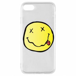 Чохол для iPhone SE 2022 Nirvana Logo 3D - PrintSalon