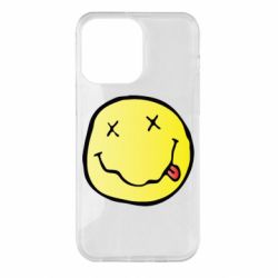 Чохол для iPhone 14 Pro Max Nirvana Logo 3D - PrintSalon