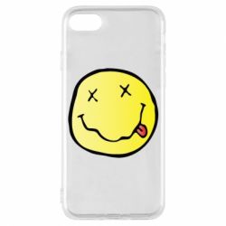 Чохол для iPhone 8 Nirvana Logo 3D - PrintSalon