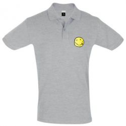 Мужское поло Nirvana Logo 3D - PrintSalon