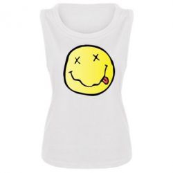 Майка жіноча Nirvana Logo 3D - PrintSalon