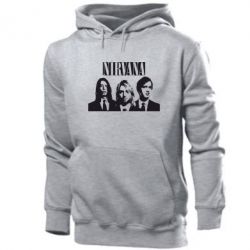 Мужское худи Nirvana (Нирвана) - PrintSalon