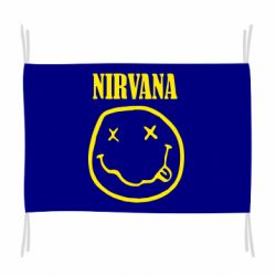 Флаг Nirvana (Нирвана) - PrintSalon