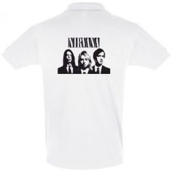 Мужское поло Nirvana (Нирвана) - PrintSalon