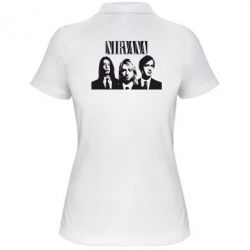 Женское поло Nirvana (Нирвана) - PrintSalon