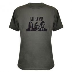 Камуфляжная футболка Nirvana (Нирвана) - PrintSalon