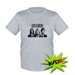 Детская футболка Nirvana (Нирвана) - PrintSalon