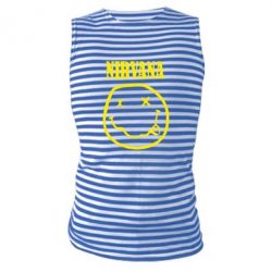 Майка-тельняшка Nirvana (Нирвана) - PrintSalon
