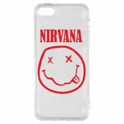 Чехол для iPhone5/5S/SE Nirvana (Нирвана) - PrintSalon