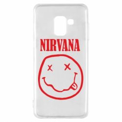 Чехол для Samsung A8 2018 Nirvana (Нирвана) - PrintSalon