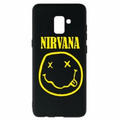 Чехол для Samsung A8+ 2018 Nirvana (Нирвана) - PrintSalon