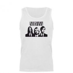 Мужская майка Nirvana (Нирвана) - PrintSalon