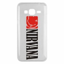 Чехол для Samsung J3 2016 Nirvana смайл - PrintSalon