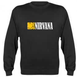 Cвитшот Nirvana смайл-PrintSalon Cвитшот Nirvana смайл