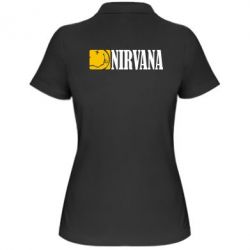 Женское поло Nirvana смайл - PrintSalon